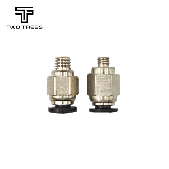 Аксессуары для 3D-принтеров PC4-M6/M5 прямой пневматический быстроразъемный соединитель, внешний диаметр 4 мм, тефлон через быстроразъемный соединитель