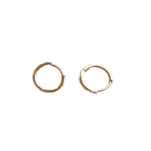 Hebilla de oreja pequeña para mujer, pendiente de círculo de bosque perdido, nuevo clavo de oreja de moda 2021, anillo de oreja de moda, todo fósforo