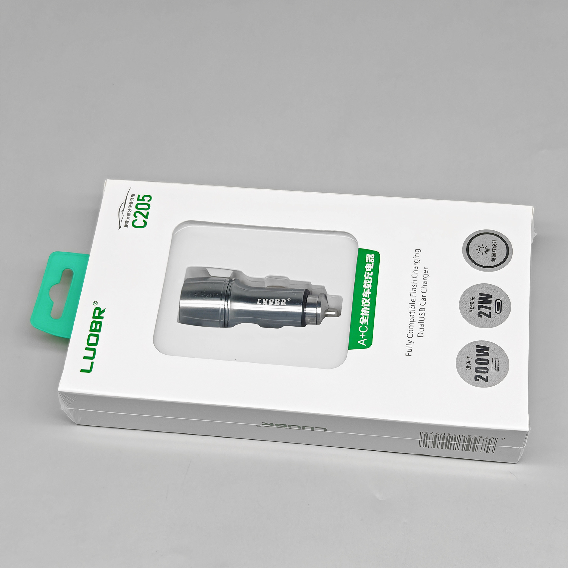 PD flash charge fast charge metal car charger for Huawei Apple Xiaomi glory OPPO mobile phone charger