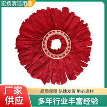 毛巾款拖把替换头16cm标准通用旋转拖把头120克重厂家批发替换头