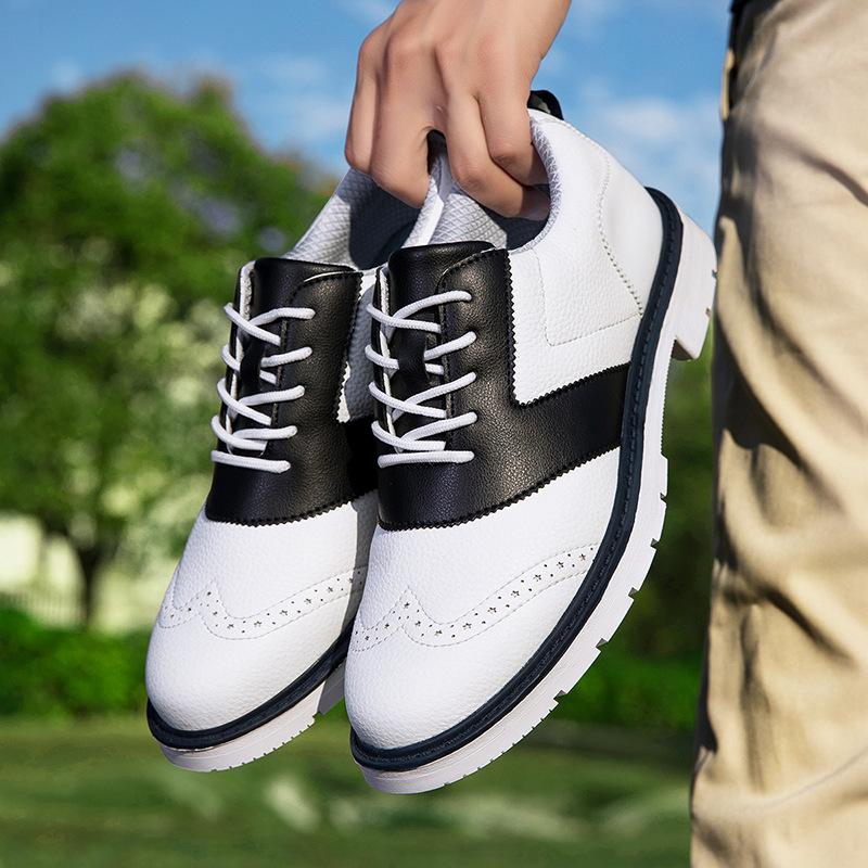 Amazon Cross-Border 남성 및 여성 야외 골프 신발 캐주얼 신발 내마모성 여행 신발