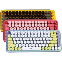 罗技（Logitech）POP KEYS无线蓝牙机械键盘适用