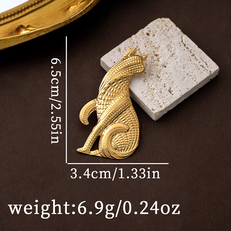 Cute Animal Alloy Plating Women's Brooches display picture 1