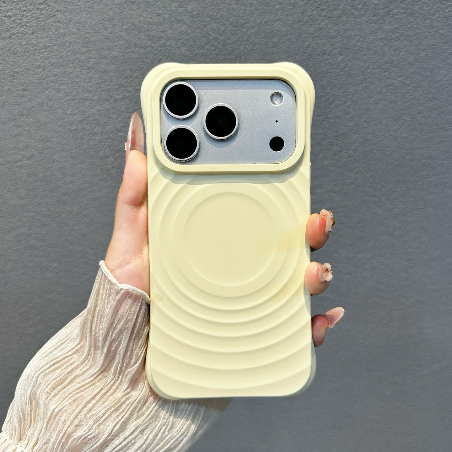 Creamy yellow