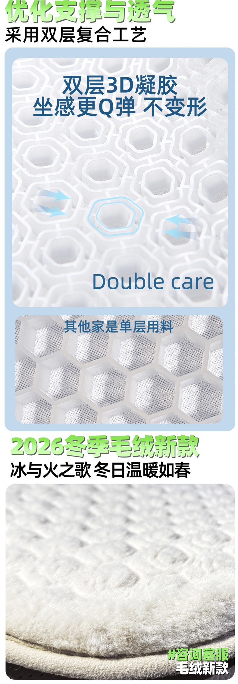 2026 New Summer Ice Silk Latex Silicone Gel Car Seat Cushion Seat Cover Four-Season Breathable Seat Pad