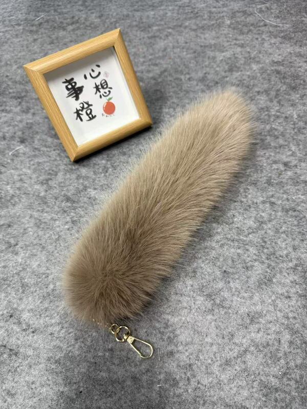 模造毛キツネのしっぽバッグペンダントスクールバッグしっぽ毛皮ペンダント毛皮cosアクセサリー車のキーホルダー|undefined