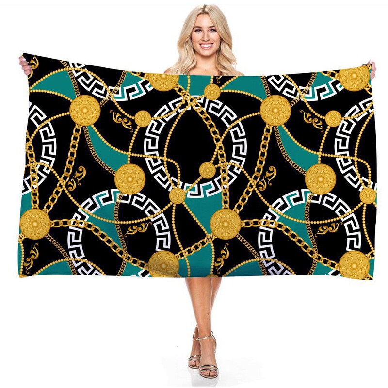 Amazon Geometric Line Luxury Retro 3D Printed Rectangular Beach Towel Bath Towel Sports Towel No Sand Amazon Geometric Line Luxury Retro 3D Printed Rectangular Beach Towel Bath Towel Sports Towel No Sand