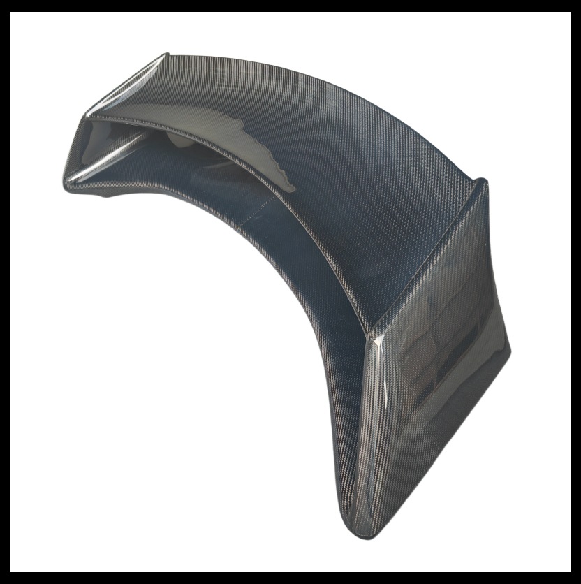 Suitable for Nissan 370zZ34 large rear spoiler, carbon fiber/glass fiber rear roof spoiler, vertical fixed wind spoiler, car rear spoiler