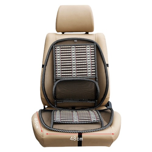 Summer car one-piece steel wire seat cushion car massage bamboo silk cushion home car dual-purpose breathable lumbar wire seat cushion