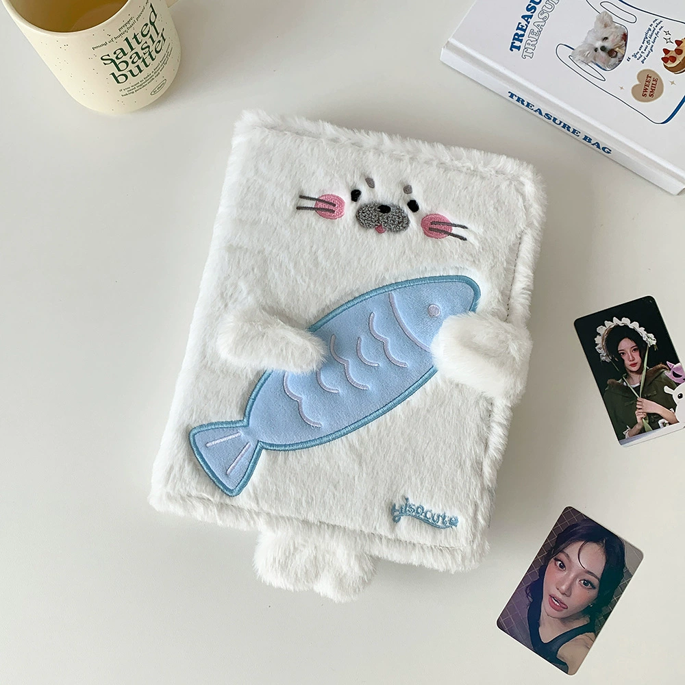 Polaroid, мультяшная плюшевая фотокнига, система хранения, карточная книга, вырываемый лист
