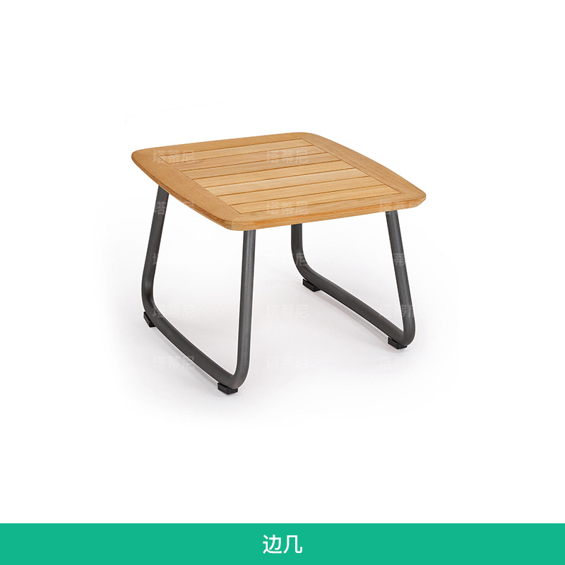Conjunto de muebles de teca para exteriores, resistentes al sol y al agua, para patio, terraza, jardín, balcón, ideal para casas de huéspedes, hoteles y ocio, muebles de ratán.