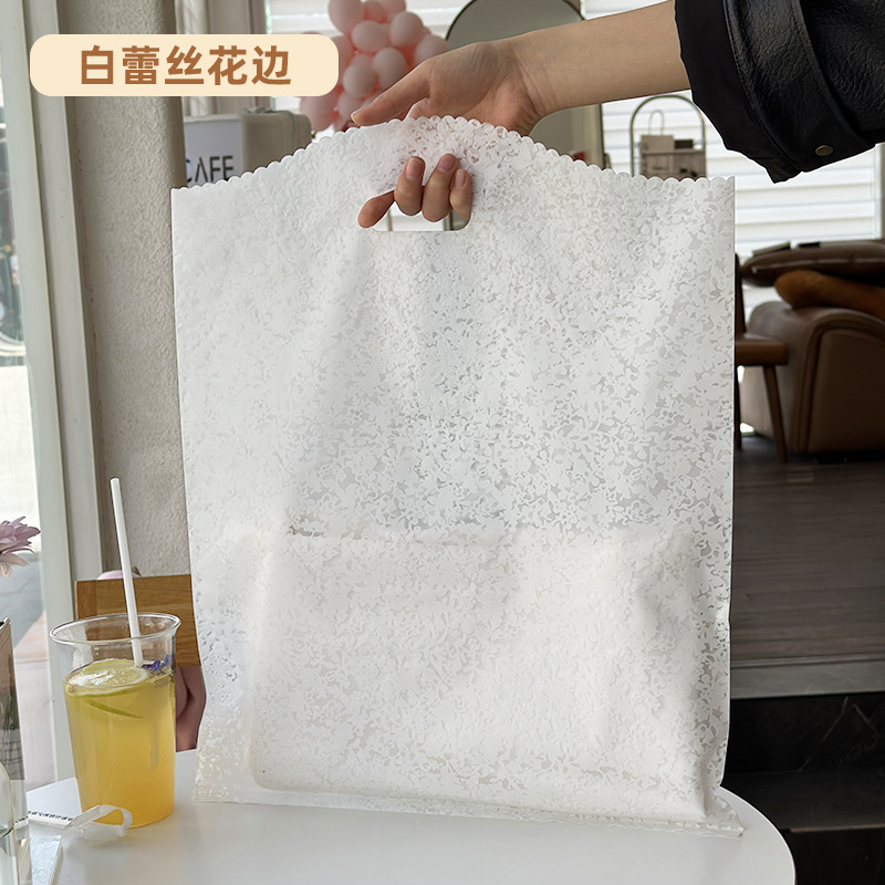 厚みのある絶妙な大小のギフトバッグ、ジュエリー、ウェアラブルハンドバッグ、かわいいショッピングバッグ、ビニール袋 Y42|undefined