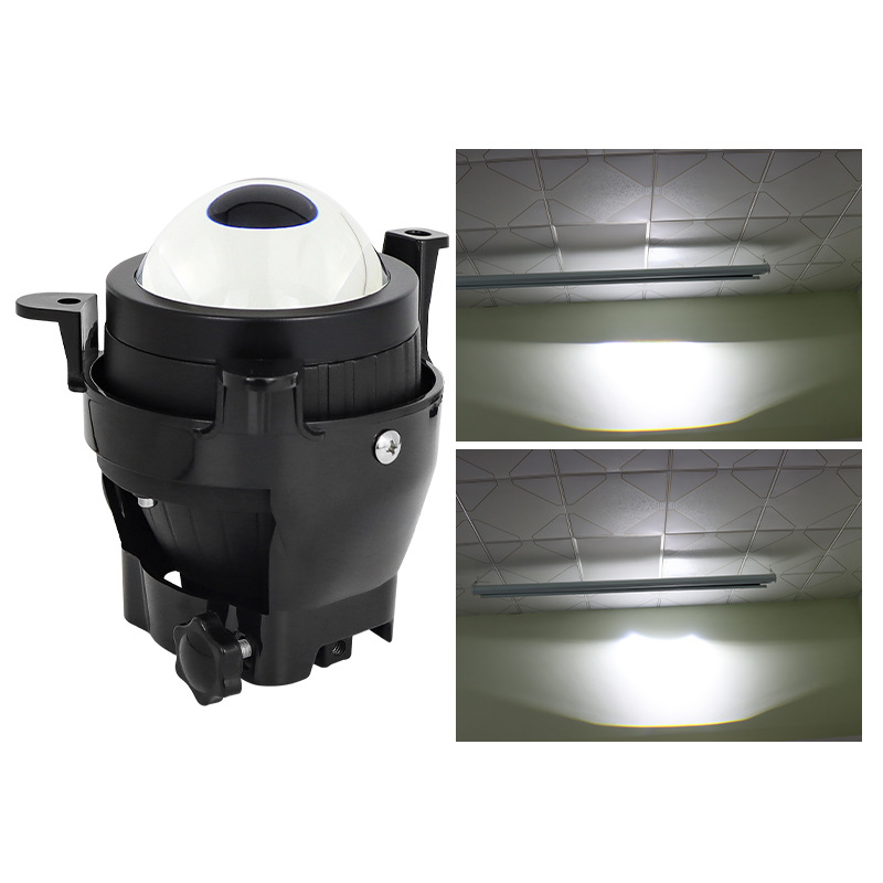 백색광 + 원거리 및 근거리 조명