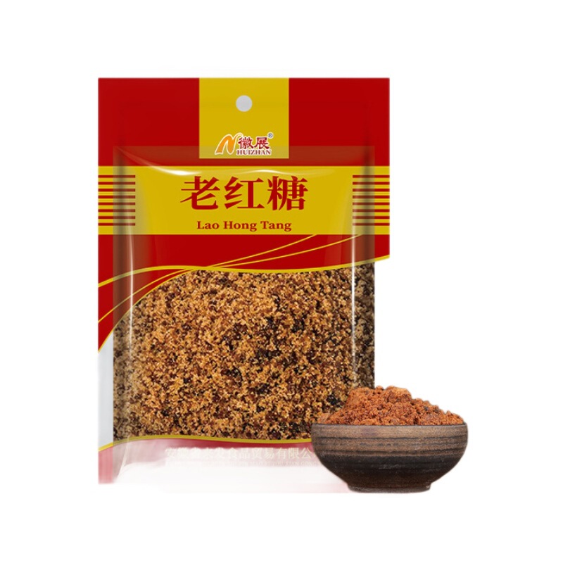 【包邮】老红糖500克1斤装徽展袋装赤砂糖颗粒独立包红糖|undefined