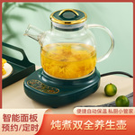 多功能养生壶高硼玻璃烧水壶办公室煮茶器迷你煮茶器自动保温礼品