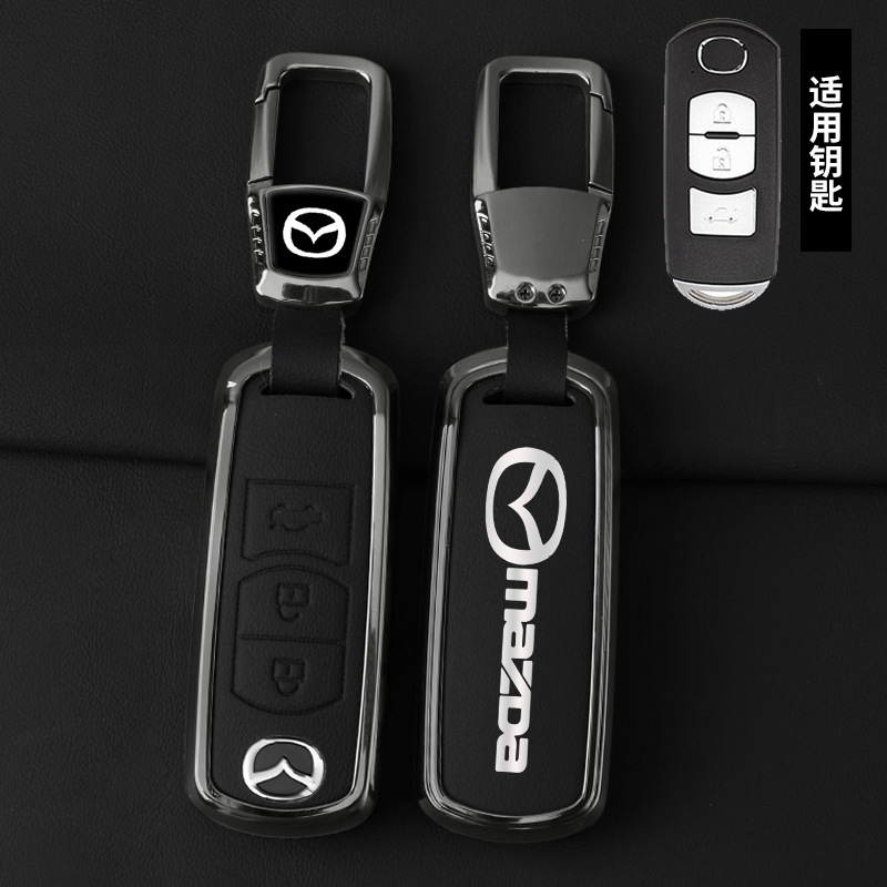 Mazda A 총 검정색 작은 사다리꼴 버클