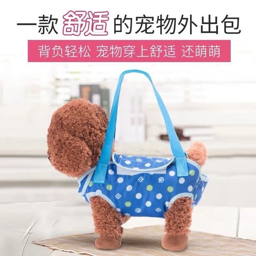 Single-shoulder small pet bag, small pet dog bag, crossbody hand-held bag for outings, portable and breathable cat bag