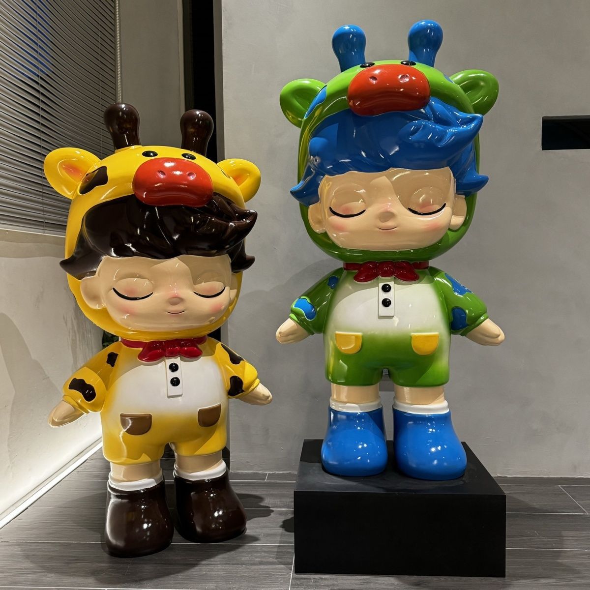 Trendy Living Room Large Floor-Standing Ornaments Home Tv Cabinet Entrance Sofa Cartoon Piggy Bank Oversized Decorations