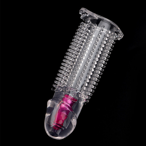 Diamond vibrating crystal wolf braces for semen locking men's phoenix dance penis condoms thickened and lengthened condoms sex appeal manufacturers supply