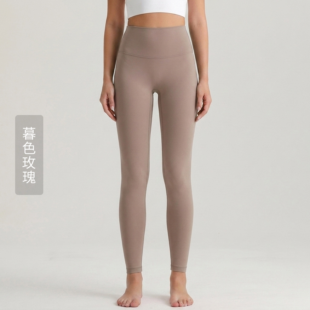 Pantalones de yoga antibacterianos Weiman 7A para mujer, de cintura alta, levanta glúteos, ajustados, pantalones deportivos para fitness, ropa de yoga para mujer al por mayor.