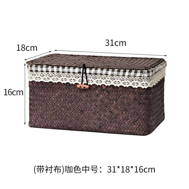 Cestas de bambú trenzadas, cajas de bambú trenzadas