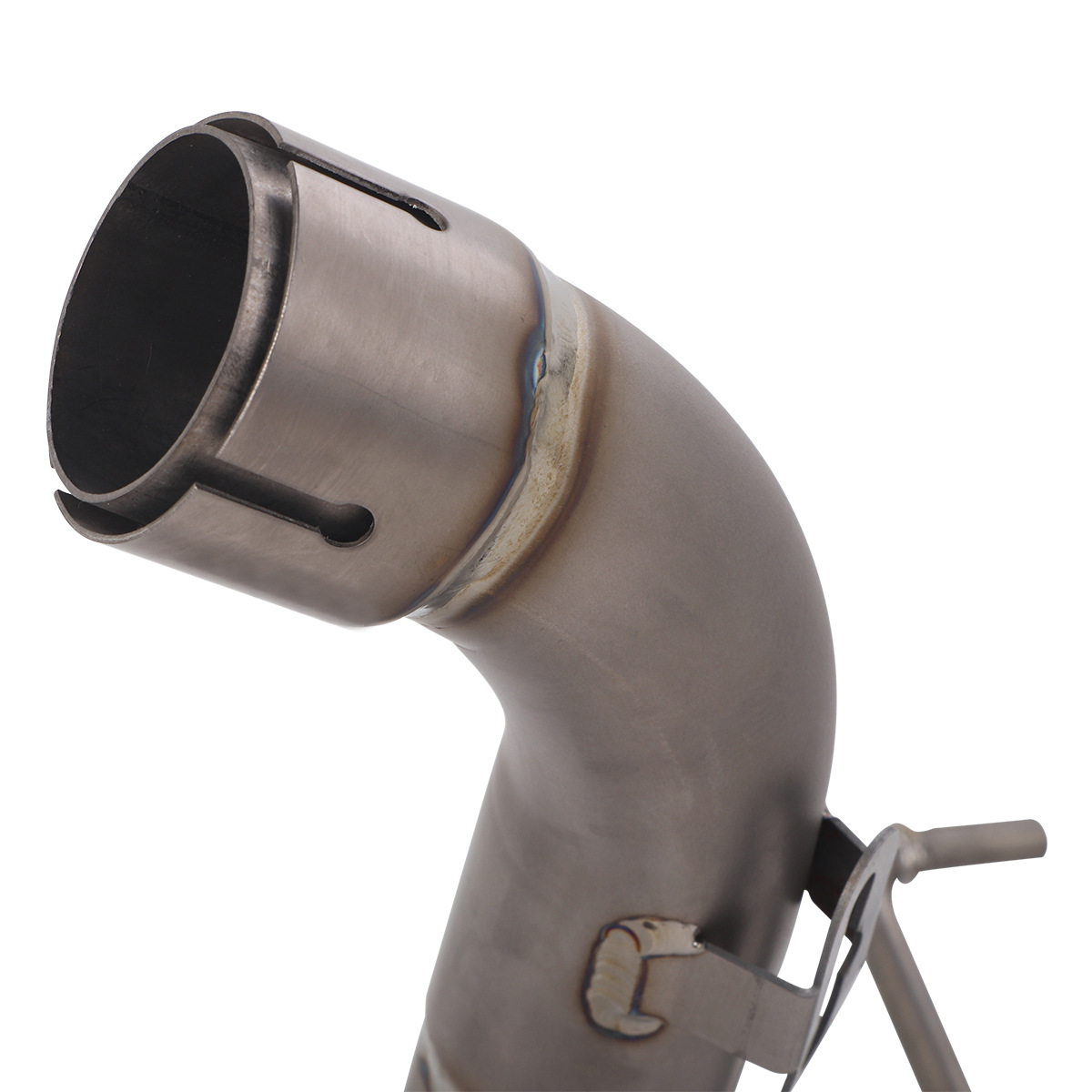 Suitable for Qianjiang Benelli motorcycle TRK702X exhaust pipe modification, TRK702 702X front section exhaust pipe