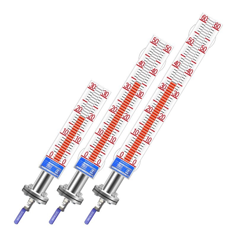 磁翻板液位计带远传面板浮球磁性报警开关浮子水位电子304不锈钢