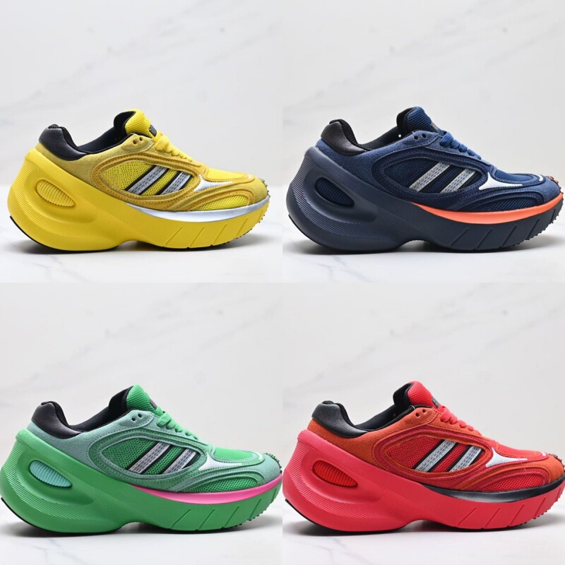 Autumn and Winter New Adidas Dad Shoes Fashion Men's and Women's Breathable Low-Top Business Casual Sports Round-Toe Slip-On Shoes
