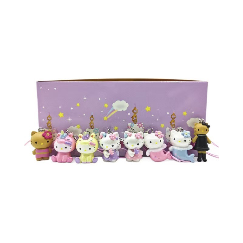 KT 캣 판타지 PVC (8개 세트)