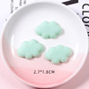 Resin, cute accessory, wipes with glass, garbage can, phone case, decorations, cloud