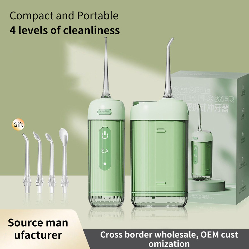 Cross-Border Popular Electric Dental Flosser, Portable Water Flosser, Oral Cleaner, Tooth Cleaning Device, Factory Wholesale Cross-Border Popular Electric Dental Flosser, Portable Water Flosser, Oral Cleaner, Tooth Cleaning Device, Factory Wholesale