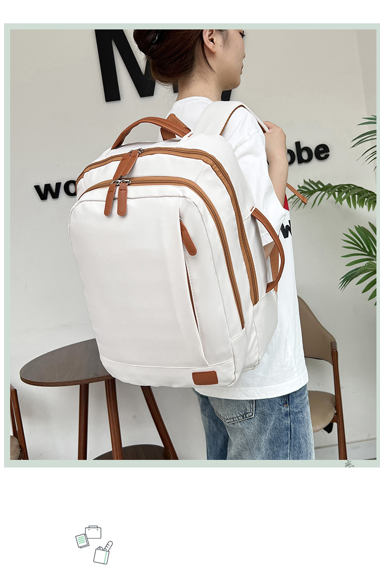 Large Capacity Computer Backpack Travel Business Casual Student Lightweight School Bag University Dual Shoulder Backpack for Women