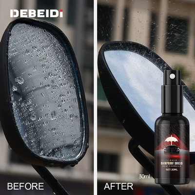 Windshield Rain Repellent Rearview Mirror | Glass agent