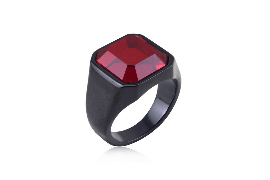 16g Weight Rings Classification 15, 7, 8 Ring Size 1 Piece Quantity Daily, Street Occasion Titanium Steel Material Geometric Pattern All Seasons Season Unisex Gender Punk, Simple Style Style Punk Simple Style Geometric Titanium Steel Unisex Rings Punk Rings 4