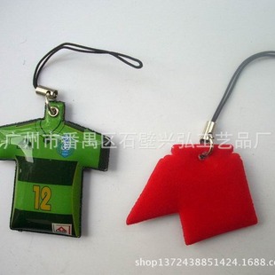 Advertising promotional gifts pvc voltage mobile phone wipe flannel mobile phone wipe free sample