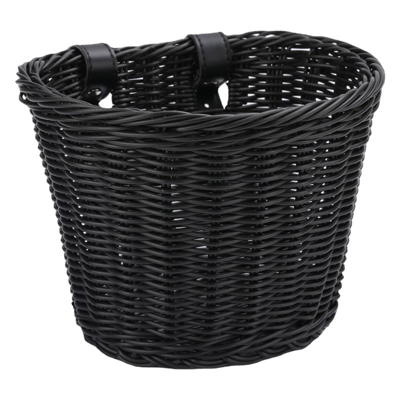 Amazon ratán niños cesta Rosa cesta de almacenamiento accesorios para bicicletas pegatinas manillar borla campana