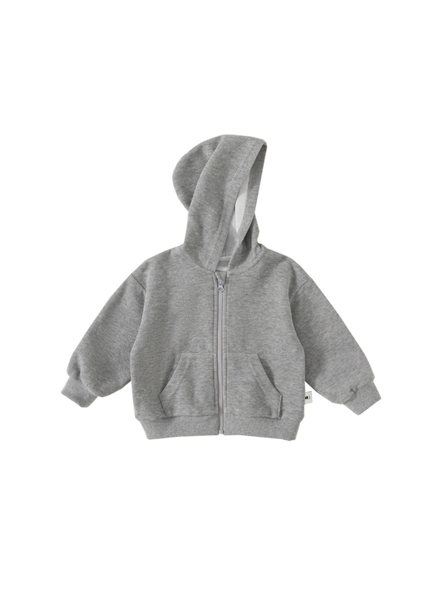 Youbao, ropa para niños, chaquetas de otoño de color puro para niños, cárdigans informales para niños, sudaderas con capucha para niñas, ropa de bebé a la moda