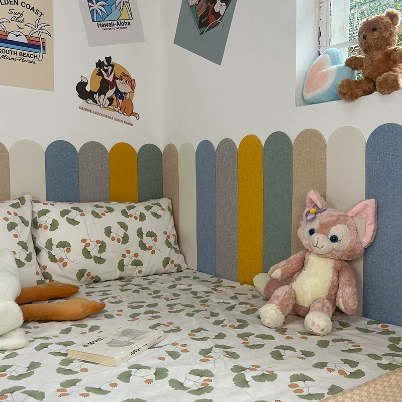 Противоударная мягкая сумка наклейка на стену самоклеящаяся настенная юбка облицовочные стеновые панели вокруг детской комнаты
