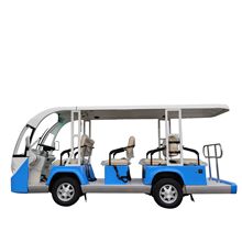 14座敞开式电瓶车 乡村旅游小观光车利凯士得新款电动游览车