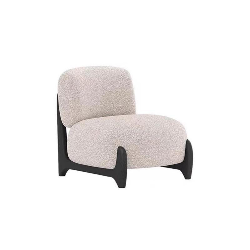 Nordico silla de trineo de viento tranquilo encantadora red con un solo suelo perezoso sofá de madera maciza moderna y simple