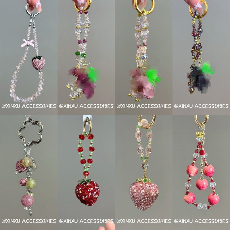 Fresh and Sweet Fruit Pendants, Fashionable and Versatile, with Exquisite Niche Design and a High-End, Atmospheric Feel Fresh and Sweet Fruit Pendants, Fashionable and Versatile, with Exquisite Niche Design and a High-End, Atmospheric Feel