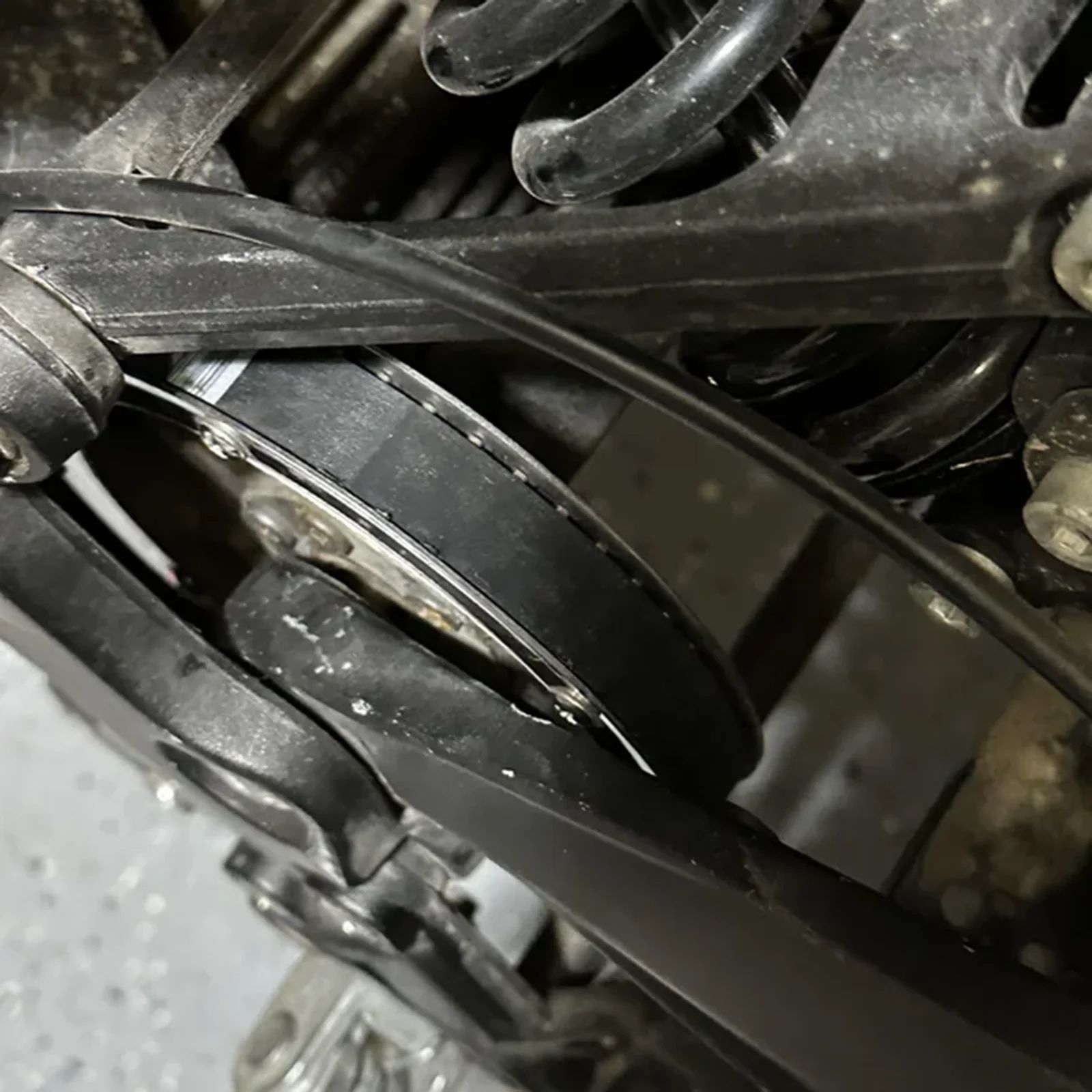 Motorcycle Timing Belt, Transmission Belt, Special for Off-Road Modification, Closed Loop Rubber Belt