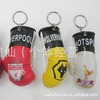 Small boxing gloves, keychain with zipper, Birthday gift