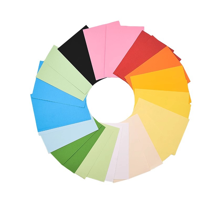 color paperboard a4 copy paper 120g printing paper office paper a3 double gummed paper binding cover paper handmade origami