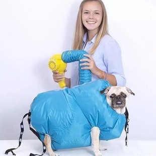 Cross-border hot pet bath quick-drying clothes pet quick-drying clothes dog dryer anti-depilation flying all over the house