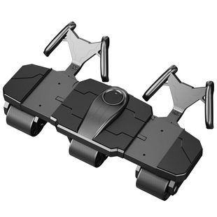 New six-wheel abdominal strengthening wheel automatic rebound training artifact for men and women's home curls and belly slimming exercise equipment 5