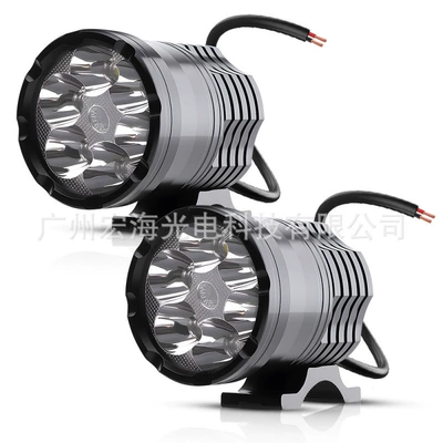 Motorcycle headlights, headlights high-power vehicle light, electric vehicle - 6-beads-price-for-a-pair