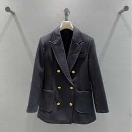 秋冬首发新品//羊毛西装外套高级灰为主色调
