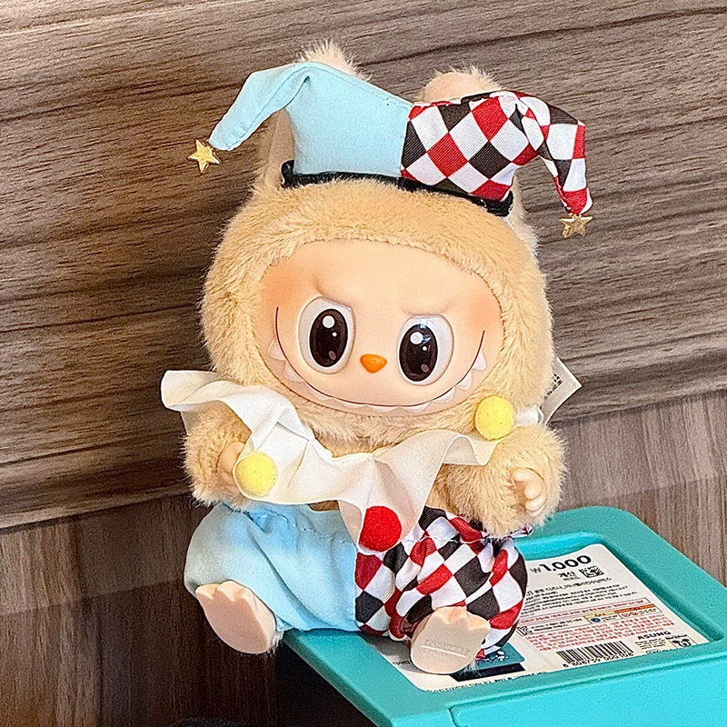 Подходящие дляLabubu вечерних нарядов, коробка-сюрприз поколения 1 и 2 для одежды Labubu, одежда Labubu, плюш