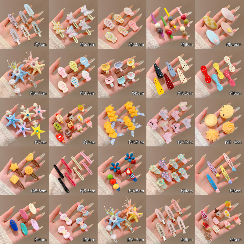 2026 New Spring and Summer Hair Clips for Women, Dopamine-Colored Hairpins, Fashionable Korean-Style Bb Clips, Bangs Clips, Exquisite Side Clips 2026 New Spring and Summer Hair Clips for Women, Dopamine-Colored Hairpins, Fashionable Korean-Style Bb Clips, Bangs Clips, Exquisite Side Clips